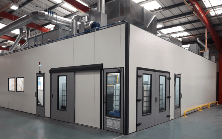 automated paint facility