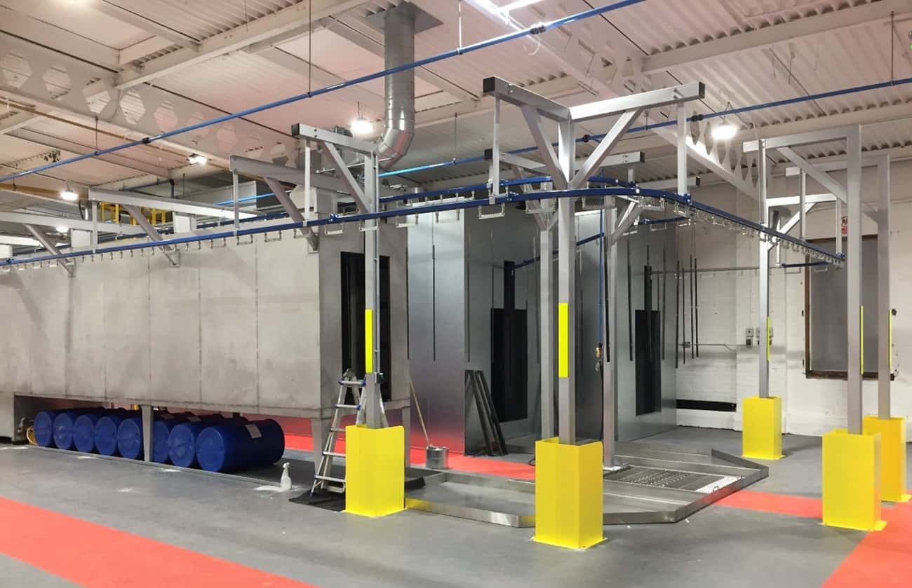 powder coating facility